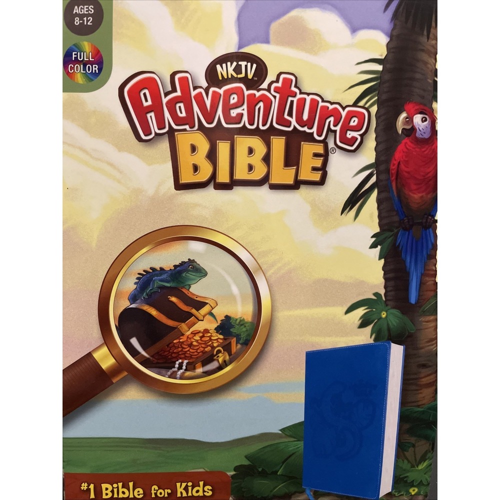 Children's Bible Adventure  Leathersoft Kids Fun Gift Learn prayers NKJV